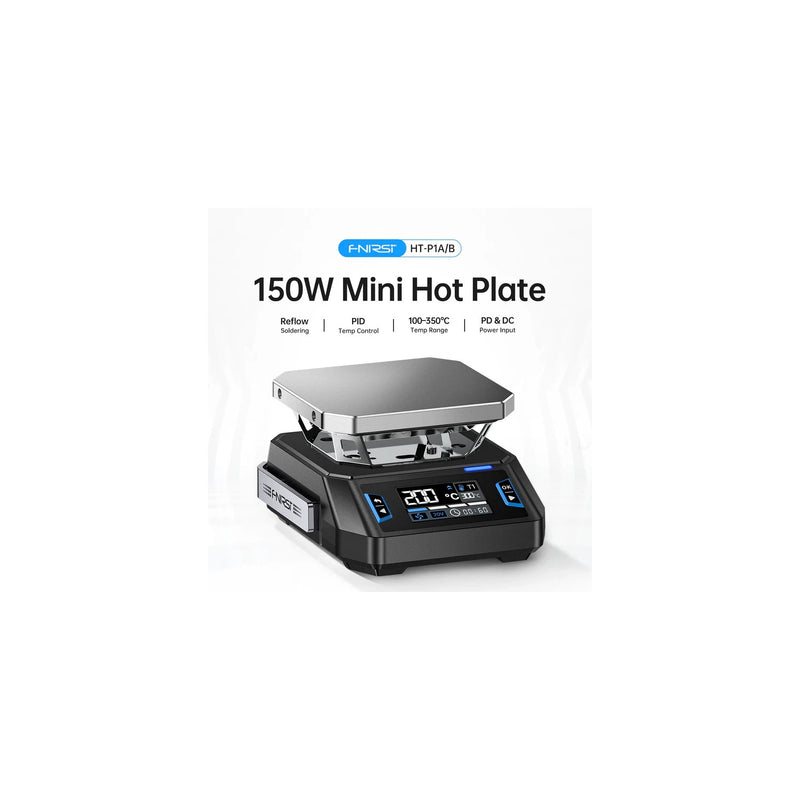Load image into Gallery viewer, FNIRSI HT-P1A Mini Hot Plate Dual Mode Reflow &amp; Heating Station 150W Standard Set
