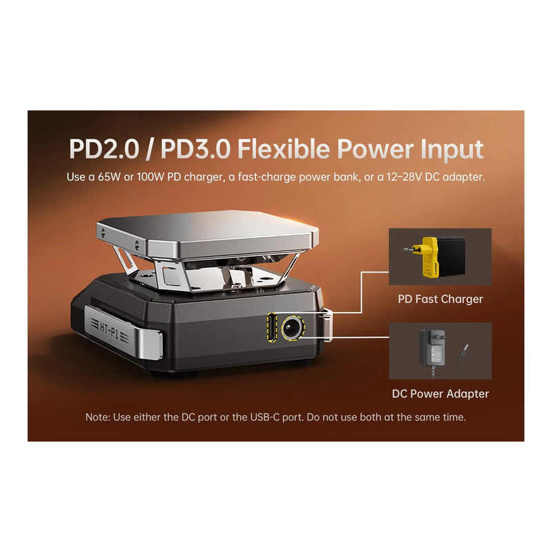 Load image into Gallery viewer, FNIRSI HT-P1B Mini Hot Plate Dual Mode Reflow &amp; Heating Station 150W Standard Set
