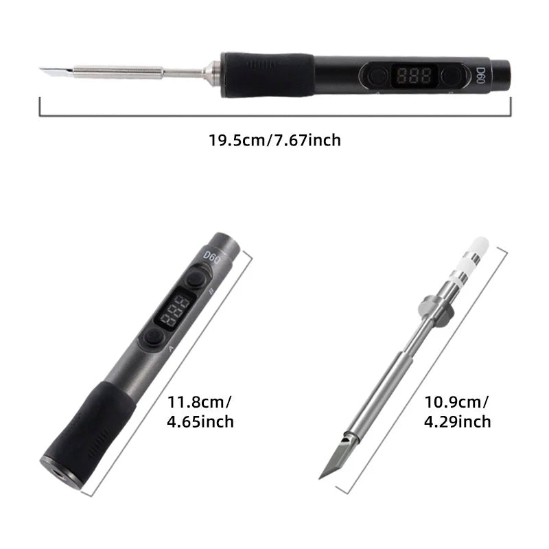 Load image into Gallery viewer, SEQURE D60B Pro Portable Mini Constant Temperature Electric Soldering Iron
