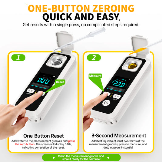 FNIRSI JBM-10 and JBM-20 Digital Brix Refractometers