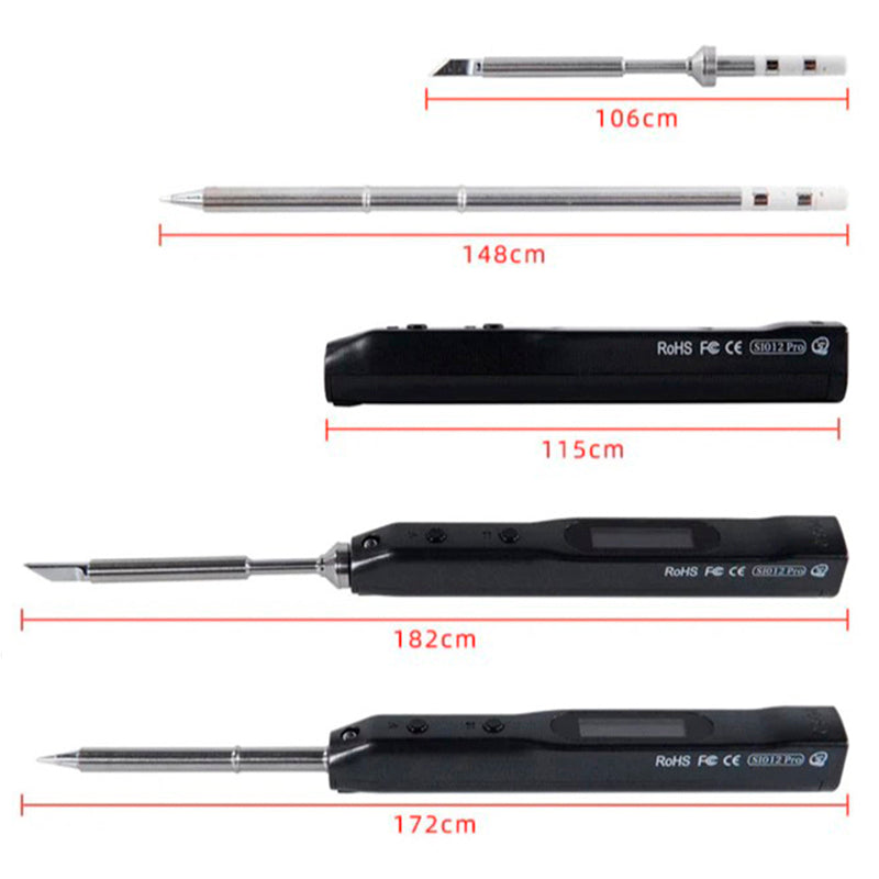 Load image into Gallery viewer, SEQURE SI012 Pro Intelligent OLED Electric Soldering Iron with Adjustable Sensitivity
