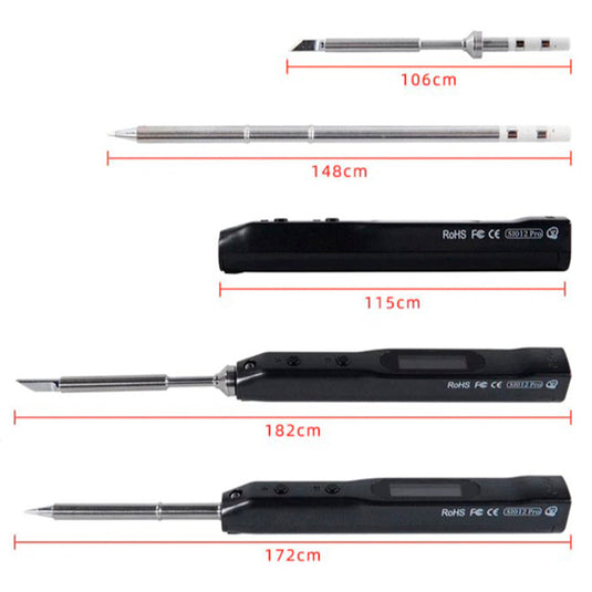 SEQURE SI012 Pro Intelligent OLED Electric Soldering Iron with Adjustable Sensitivity