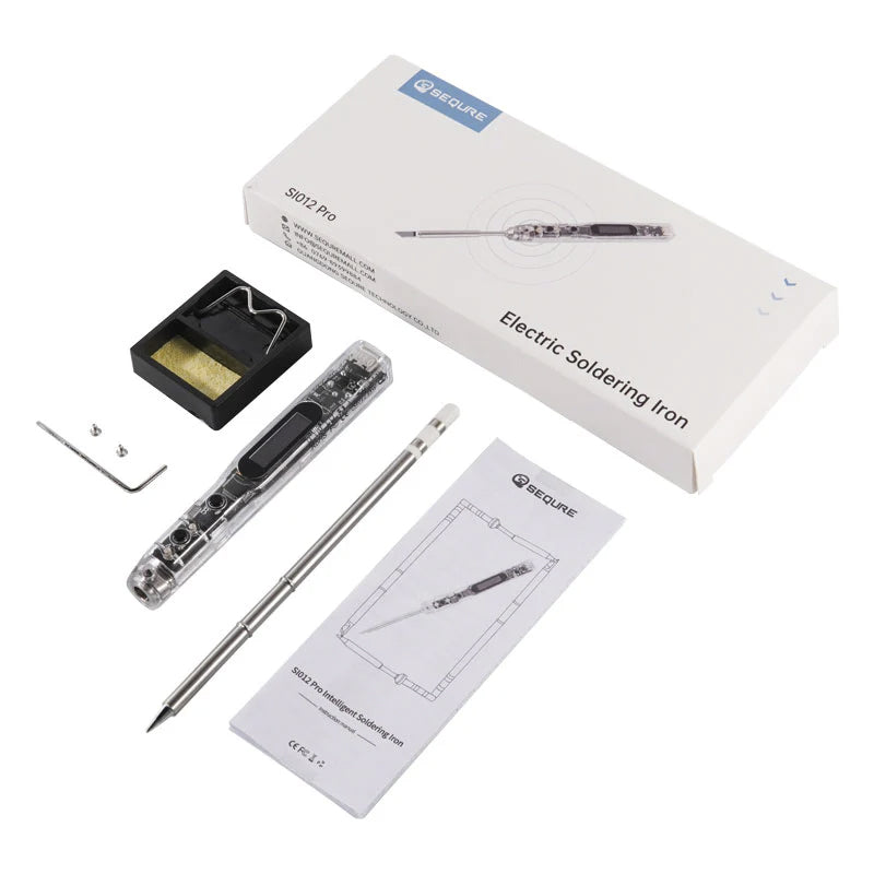 Load image into Gallery viewer, SEQURE SI012 Pro Intelligent OLED Electric Soldering Iron
