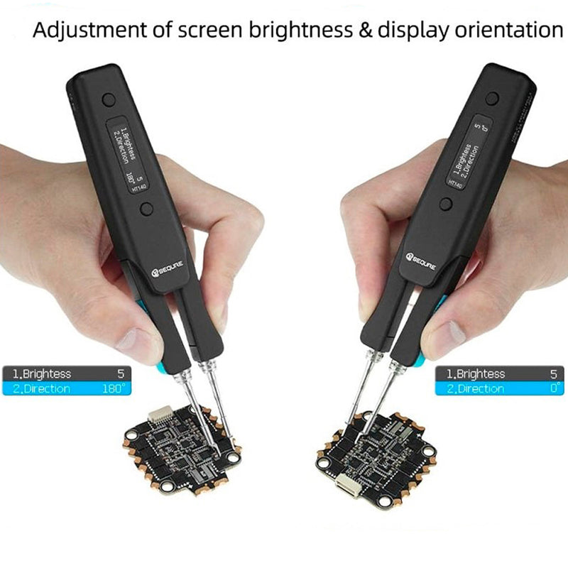 Load image into Gallery viewer, SEQURE HT140 2-IN-1 Hot Tweezers and Soldering Iron
