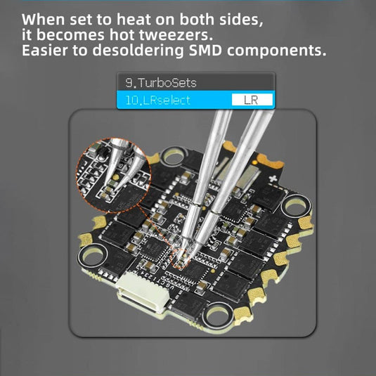 SEQURE HT140 2-IN-1 Hot Tweezers and Soldering Iron