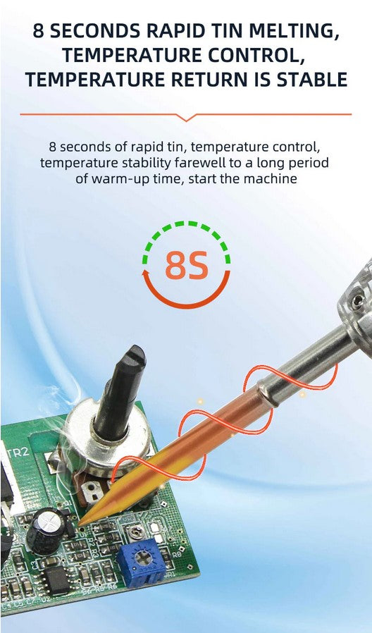 Load image into Gallery viewer, SEQURE SI012 Pro Intelligent OLED Electric Soldering Iron
