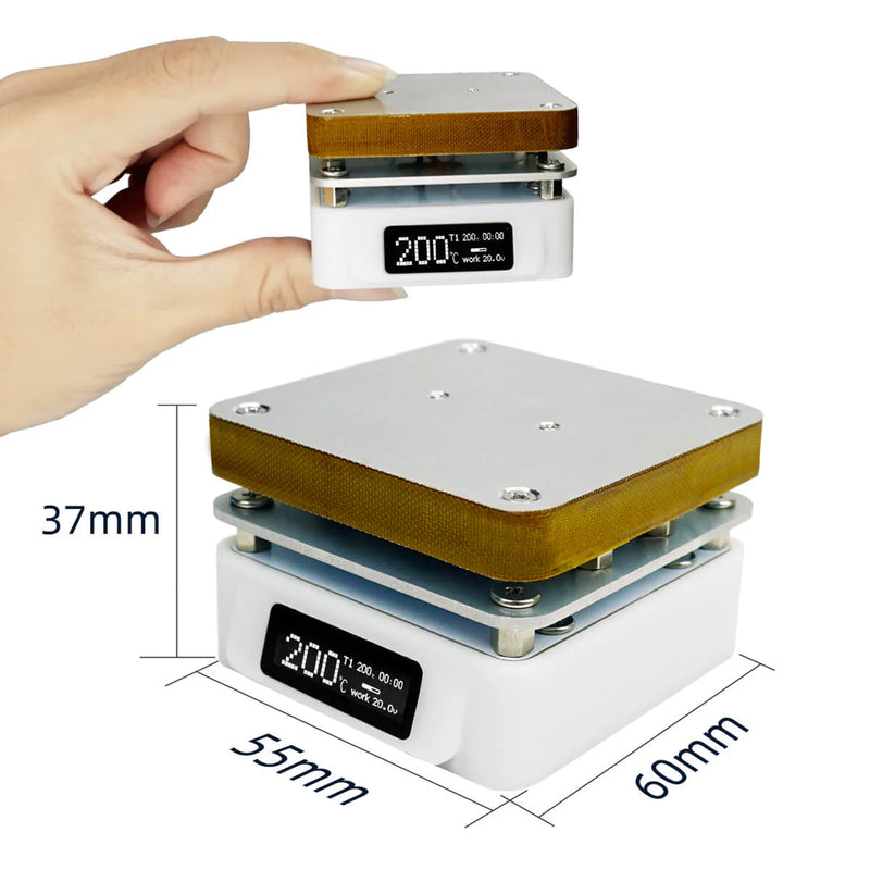 Load image into Gallery viewer, SEQURE T55 Smart Mini Constant Temp Adjustable Preheating Desoldering Station
