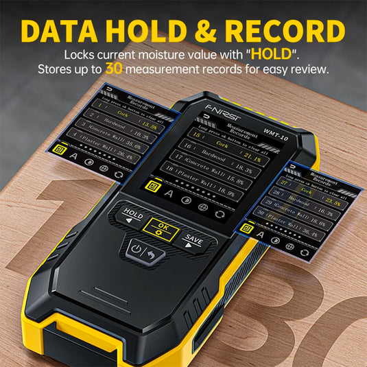 FNIRSI WMT-10 Inductive Wood Moisture Meter