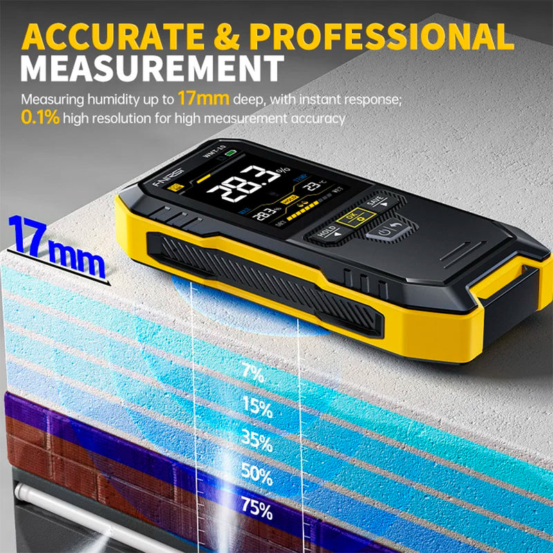 Load image into Gallery viewer, FNIRSI WMT-10 Inductive Wood Moisture Meter
