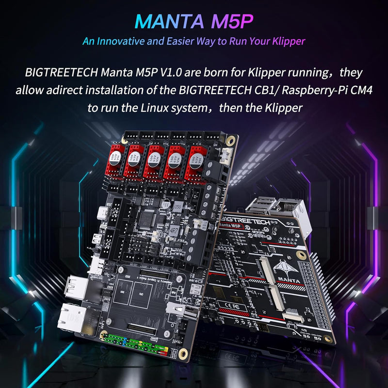 Load image into Gallery viewer, BIGTREETECH, MANTA Control Boards BIGTREETECH Manta M5P(13) - 1020000409 - BIGTREETECH - AMPANOVA
