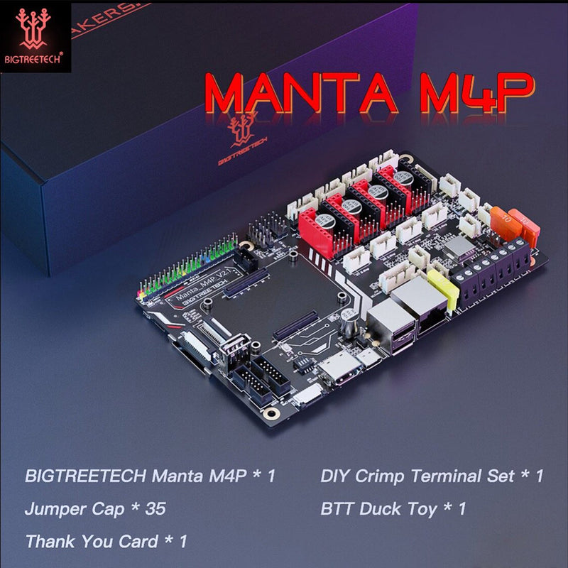 Load image into Gallery viewer, BIGTREETECH, MANTA Control Boards BIGTREETECH Manta M4P v2.2 - CODE(22) - 1020000419 - BIGTREETECH - AMPANOVA
