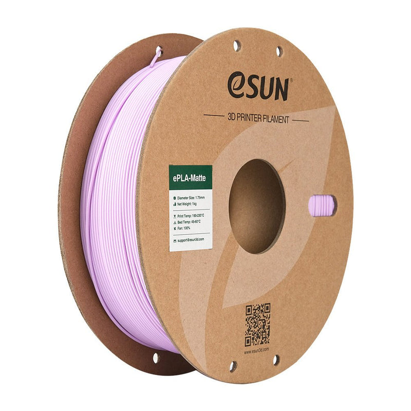 Load image into Gallery viewer, eSUN ePLA-Matte Filament, 1.75mm, 1000g, paper spool Lilac(7) - ePLA-Matte-P175L1 - ESUN - ALTWAYLAB
