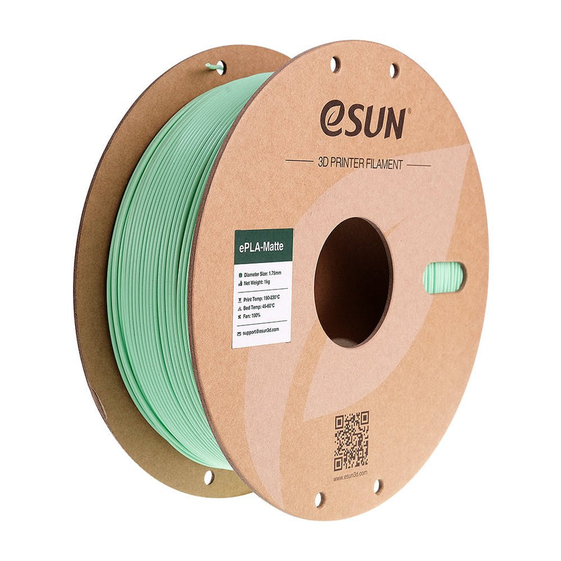 Load image into Gallery viewer, eSUN ePLA-Matte Filament, 1.75mm, 1000g, paper spool Mint Green(10) - ePLA-Matte-P175MG1 - ESUN - ALTWAYLAB
