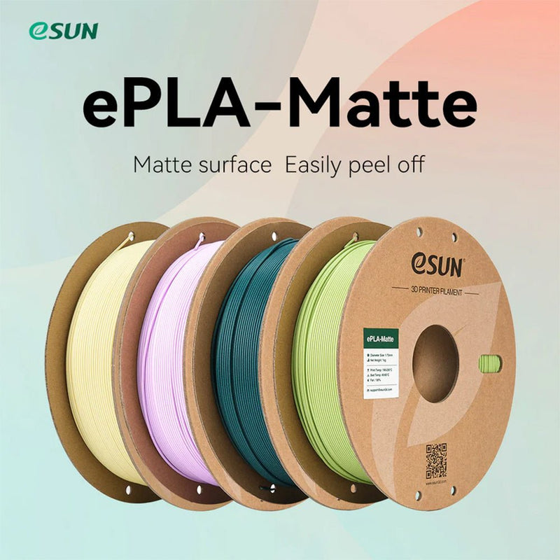 Load image into Gallery viewer, eSUN ePLA-Matte Filament, 1.75mm, 1000g, paper spool Milky White(1) - ePLA-Matte-P175MW1 - ESUN - ALTWAYLAB
