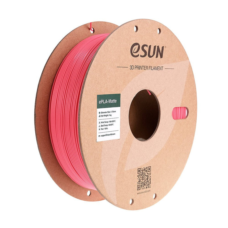 Load image into Gallery viewer, eSUN ePLA-Matte Filament, 1.75mm, 1000g, paper spool Strawberry Red(15) - ePLA-Matte-P175SR1 - ESUN - ALTWAYLAB
