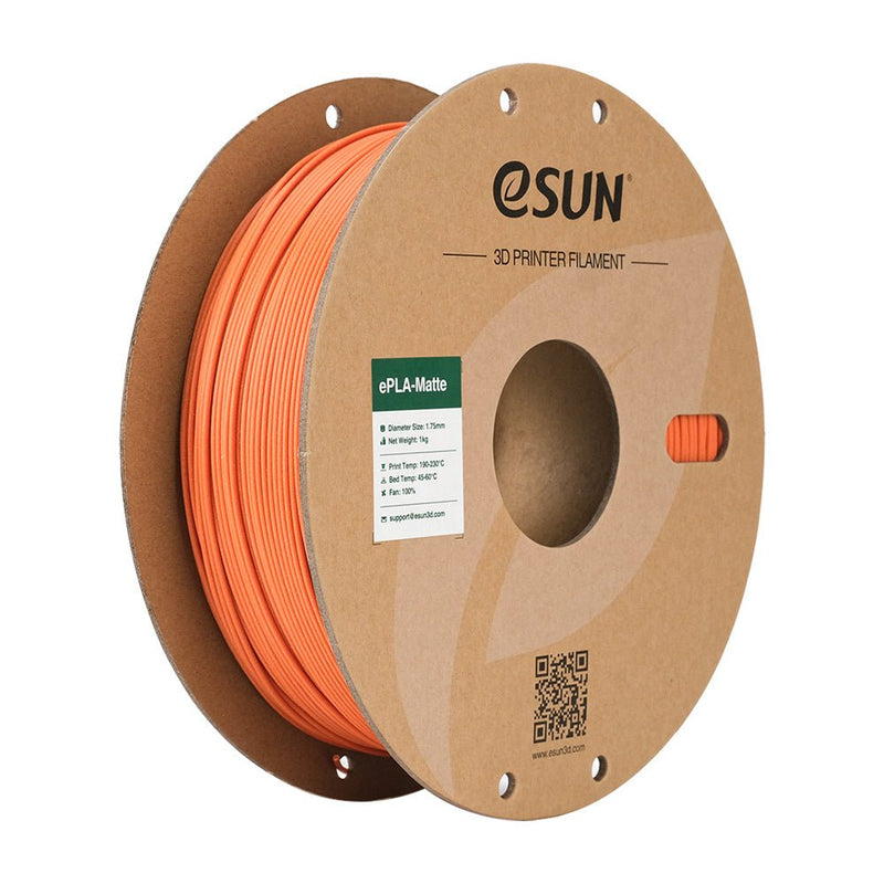 Load image into Gallery viewer, eSUN ePLA-Matte Filament, 1.75mm, 1000g, paper spool Tangerine(16) - ePLA-Matte-P175T1 - ESUN - ALTWAYLAB
