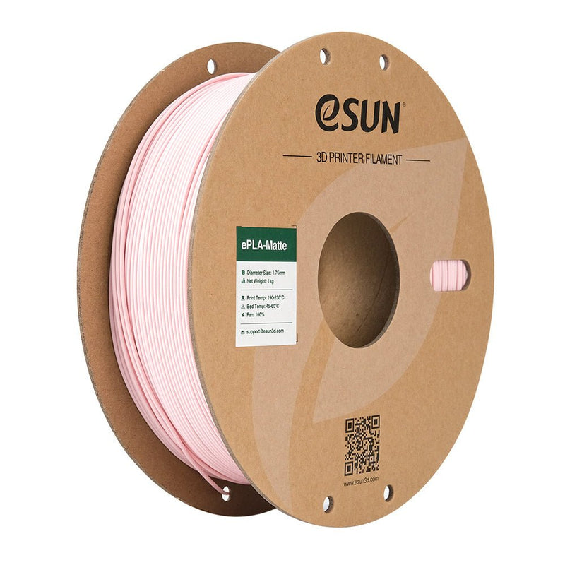 Load image into Gallery viewer, eSUN ePLA-Matte Filament, 1.75mm, 1000g, paper spool Peach Pink(13) - ePLA-Matte-P175TP1 - ESUN - ALTWAYLAB
