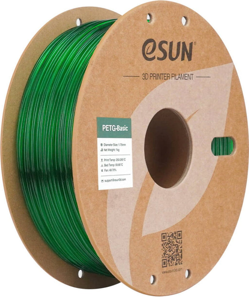 Load image into Gallery viewer, eSUN PETG - Basic Filament 1.75mm 1000g paper spool – (Image 11, petg filament) – eSUN AMPANOVA
