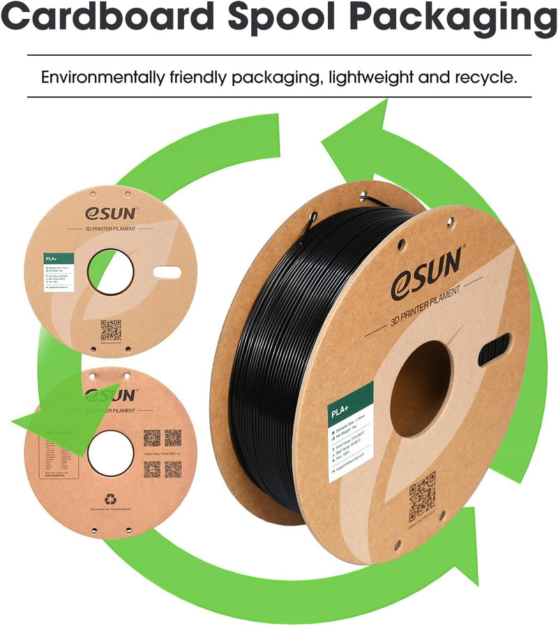 Load image into Gallery viewer, eSUN PLA+ Filament 1.75mm 1000g paper spool – (Image 29, pla filament) – eSUN AMPANOVA
