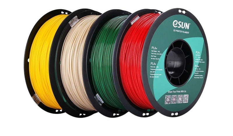 Load image into Gallery viewer, eSUN PLA+ Filament 1.75mm 1000g plastic spool – (Image 1, PLA+) – eSUN AMPANOVA
