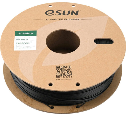 eSUN PLA - Matte Filament 1.75mm 1000g Black – (Image 3, Filament) – eSUN AMPANOVA