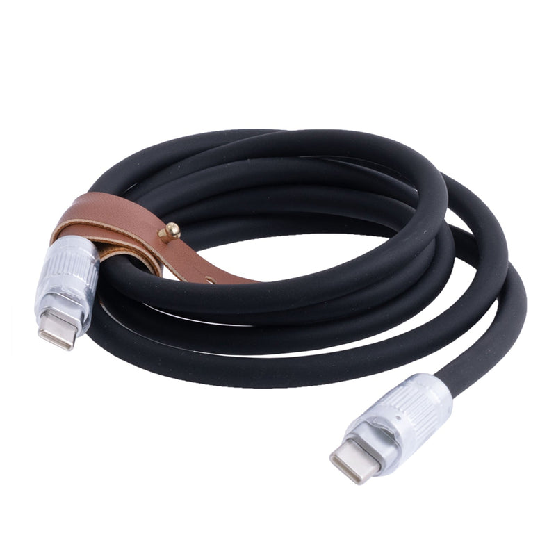 Load image into Gallery viewer, FNIRSI 100W C2C PD Charging Cable 1.2m – Connectors (Image 3, data cable) – FNIRSI AMPANOVA
