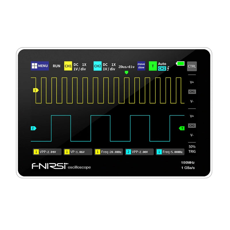 Load image into Gallery viewer, FNIRSI 1014D / FNIRSI 1013D Dual - Cnannel Digital Oscilloscopes FNIRSI 1013D Dual - Cnannel Digital Oscilloscope(4) - FN - 1013D - OSCP - FNIRSI - ALTWAYLAB
