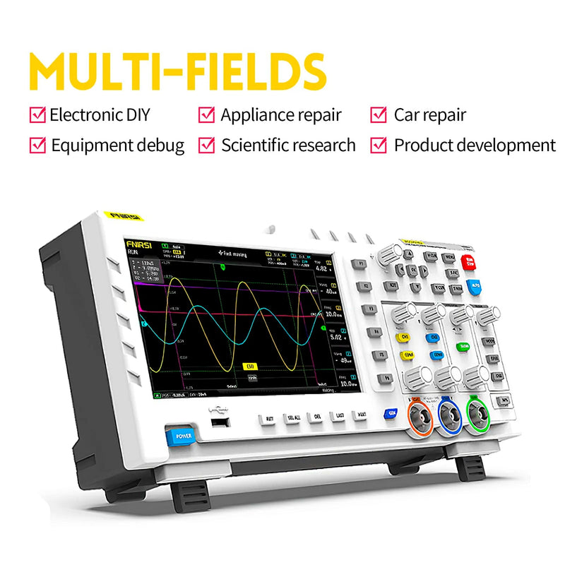 Load image into Gallery viewer, FNIRSI 1014D / FNIRSI 1013D Dual - Cnannel Digital Oscilloscopes FNIRSI 1013D Dual - Cnannel Digital Oscilloscope(11) - FN - 1013D - OSCP - FNIRSI - ALTWAYLAB
