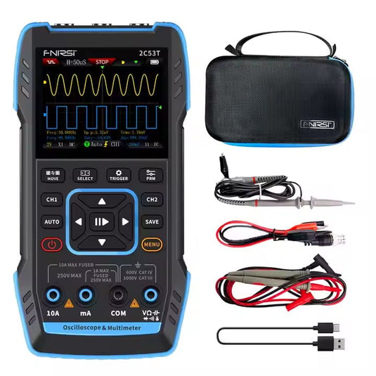 FNIRSI 2C23T 3 - IN - 1 Oscilloscope Multimeter Signal Generator Basic Version(8) - FN - 2C23T - OSMSG - ST - BU - FNIRSI - AMPANOVA