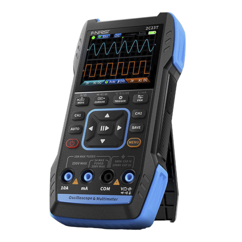 Load image into Gallery viewer, FNIRSI 2C23T 3 - IN - 1 Oscilloscope Multimeter Signal Generator Basic Version(1) - FN - 2C23T - OSMSG - ST - BU - FNIRSI - AMPANOVA
