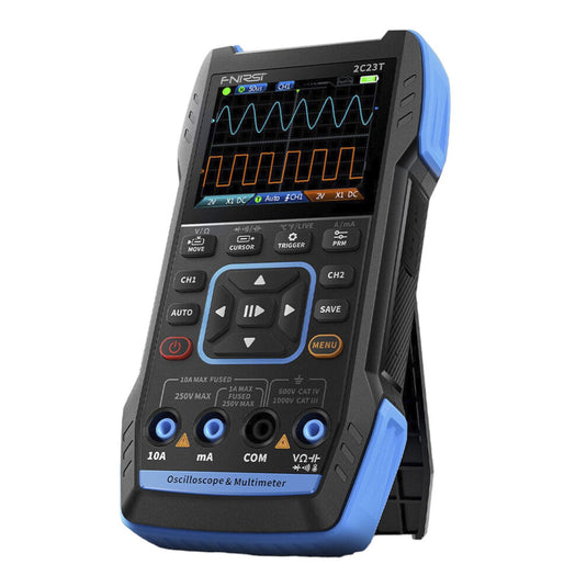 FNIRSI 2C23T Oscilloscope Multimeter Signal Generator 3 - in - 1 2.8" Display Screen Standard(1) - FN - 2C23T - OSMSG - ST - BU - Fnirsi - ALTWAYLAB