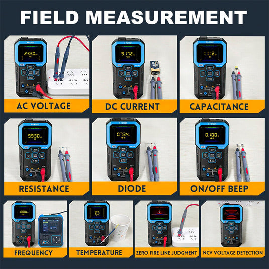 FNIRSI DMT - 99 Intelligent Color Screen Digital Multimeter (11) - FN - DMT - 99 - ICSDM - FNIRSI - ALTWAYLAB