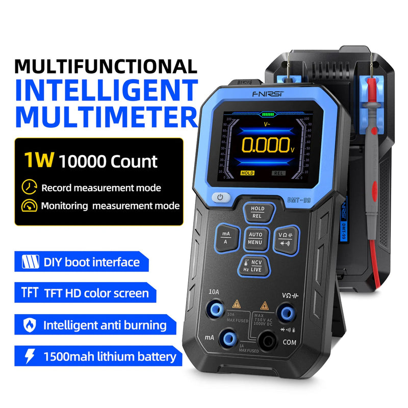 Load image into Gallery viewer, FNIRSI DMT - 99 Intelligent Color Screen Digital Multimeter (1) - FN - DMT - 99 - ICSDM - FNIRSI - ALTWAYLAB
