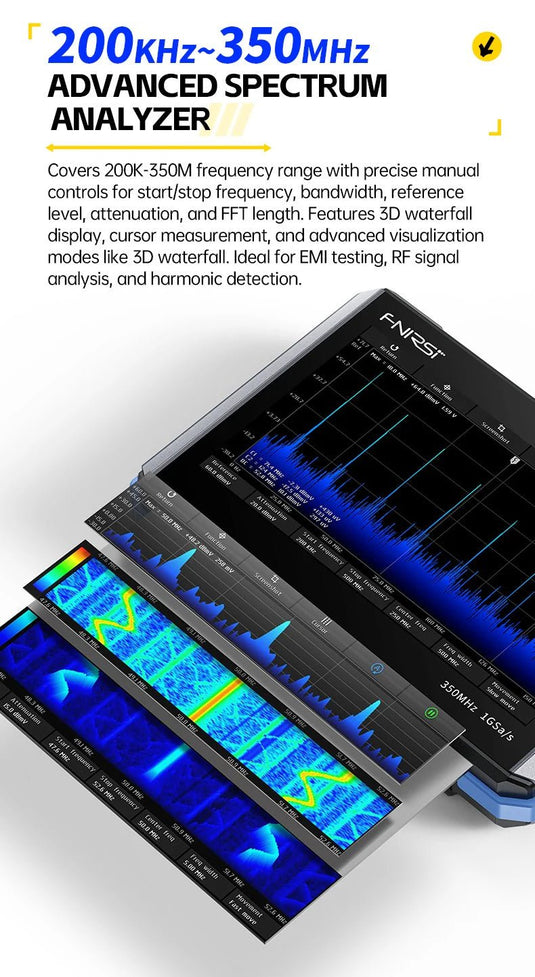 FNIRSI DPOS350P 4 - IN - 1 350MHz 1GSPS Tablet Oscilloscope (8) - FN - DPOS - 350P - TO - FNIRSI - AMPANOVA