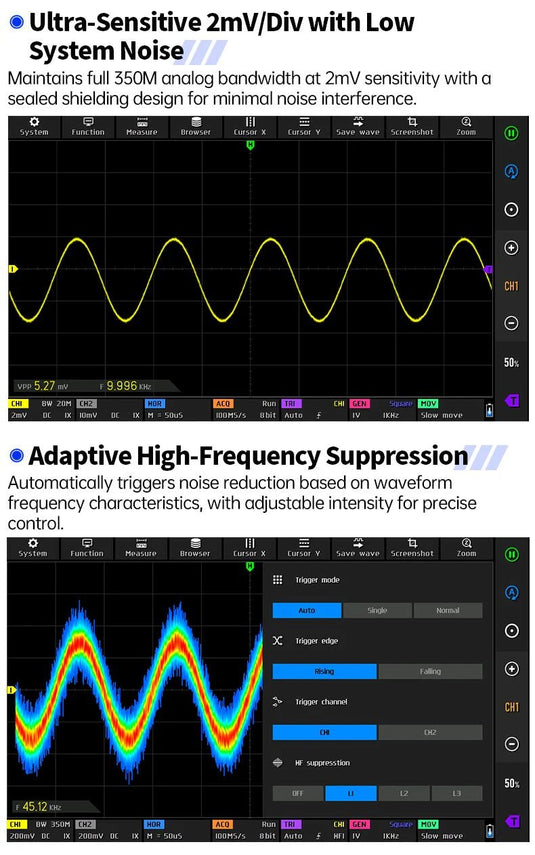 FNIRSI DPOS350P 4 - IN - 1 350MHz 1GSPS Tablet Oscilloscope (10) - FN - DPOS - 350P - TO - FNIRSI - AMPANOVA