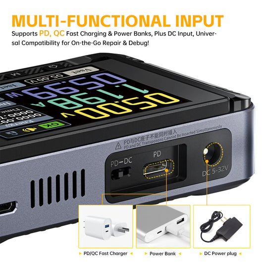 FNIRSI DPS - 150 Programmable Mini Portable DC Power Supply Standard(5) - FN - DPS150 - PDC - PS - FNIRSI - ALTWAYLAB