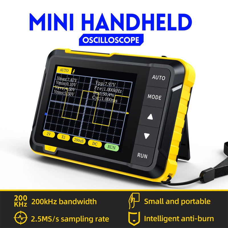 Load image into Gallery viewer, FNIRSI DSO - 152 2.8&quot; Mini Pocket Handheld Digital DSO Oscilloscope FNIRSI DSO - 152 / Standard(2) - SKU FN - DSO - 152 - MP - HDO - ST - FNIRSI - ALTWAYLAB
