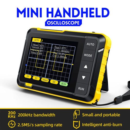 FNIRSI DSO - 152 2.8" Mini Pocket Handheld Digital DSO Oscilloscope FNIRSI DSO - 152 / Standard(2) - SKU FN - DSO - 152 - MP - HDO - ST - FNIRSI - ALTWAYLAB