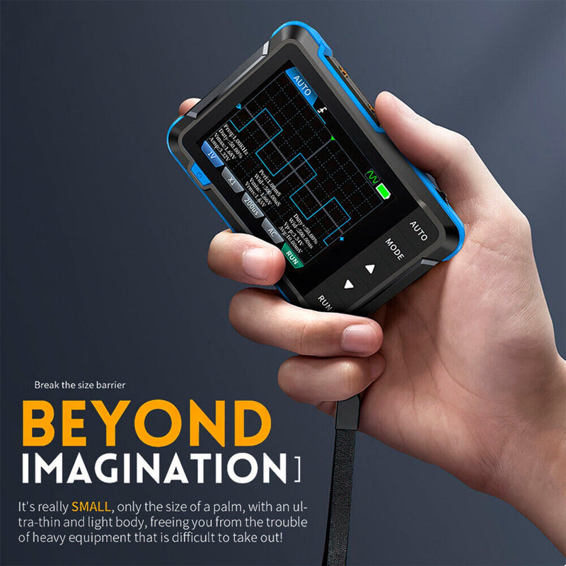 Load image into Gallery viewer, Fnirsi DSO - 153 Portable Oscilloscope + FNIRSI P6100 Oscilloscope Probe DC - 6MHz DC - 100MHz Scope Clip Probe (5) - FN - DSO - 153 - MDO - ST_FN - P6100 - OSCP - PROBE - FNIRSI - AMPANOVA
