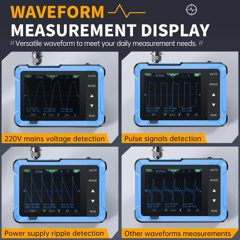 Load image into Gallery viewer, FNIRSI DSO - 510 2 IN 1 Mini Handheld Digital Oscilloscope DDS Signal Generator (5) - FN - DSO510 - DO - SG - FNIRSI - AMPANOVA
