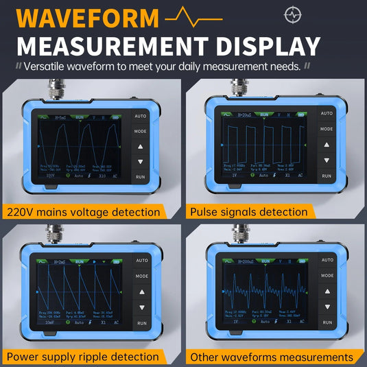 FNIRSI DSO - 510 2 IN 1 Mini Handheld Digital Oscilloscope DDS Signal Generator (5) - FN - DSO510 - DO - SG - FNIRSI - AMPANOVA