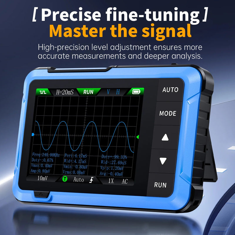 Load image into Gallery viewer, FNIRSI DSO - 510 2 IN 1 Mini Handheld Digital Oscilloscope DDS Signal Generator (3) - FN - DSO510 - DO - SG - FNIRSI - AMPANOVA
