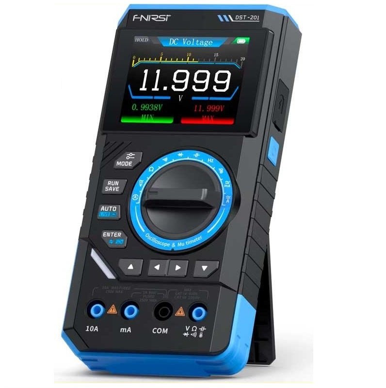 Load image into Gallery viewer, FNIRSI DST - 201 Portable Digital Oscilloscope with DMM &amp; DDS Signal Generator – (Image 1, ) – FNIRSI AMPANOVA

