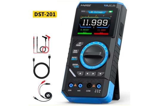 FNIRSI DST - 201 Portable Digital Oscilloscope with DMM & DDS Signal Generator – (Image 5, ) – FNIRSI AMPANOVA