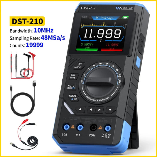 FNIRSI DST - 210 Handheld 3 - IN 1 Handheld Digital Oscilloscope Signal Generator (2) - FN - DST - 210 - DO - SG - FNIRSI - AMPANOVA