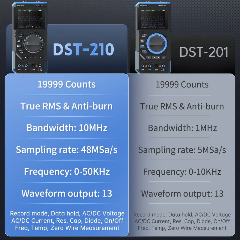 Load image into Gallery viewer, FNIRSI DST - 210 Handheld 3 - IN 1 Handheld Digital Oscilloscope Signal Generator (7) - FN - DST - 210 - DO - SG - FNIRSI - AMPANOVA

