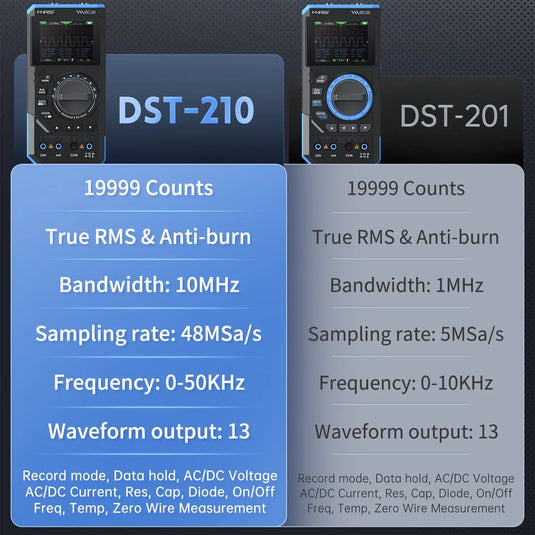 FNIRSI DST - 210 Handheld 3 - IN 1 Handheld Digital Oscilloscope Signal Generator (7) - FN - DST - 210 - DO - SG - FNIRSI - AMPANOVA