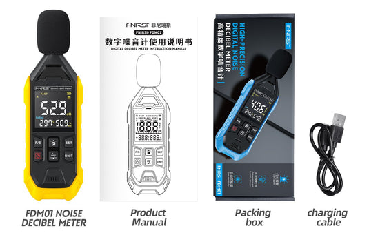 FNIRSI FDM01 High - precision Digital Noise Decibel Meter Blue(14) - FN - FDM01 - DHSLM - BU - Fnirsi - ALTWAYLAB