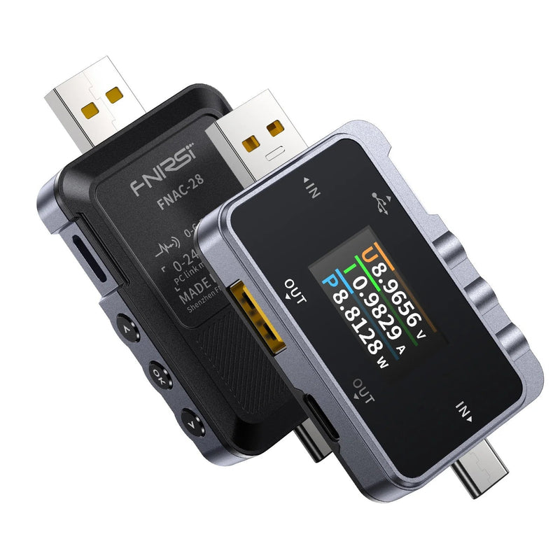 Load image into Gallery viewer, FNIRSI FNAC - 28 USB Tester (1) - FN - FNAC - 28 - TDVAP - CM - FNIRSI - AMPANOVA
