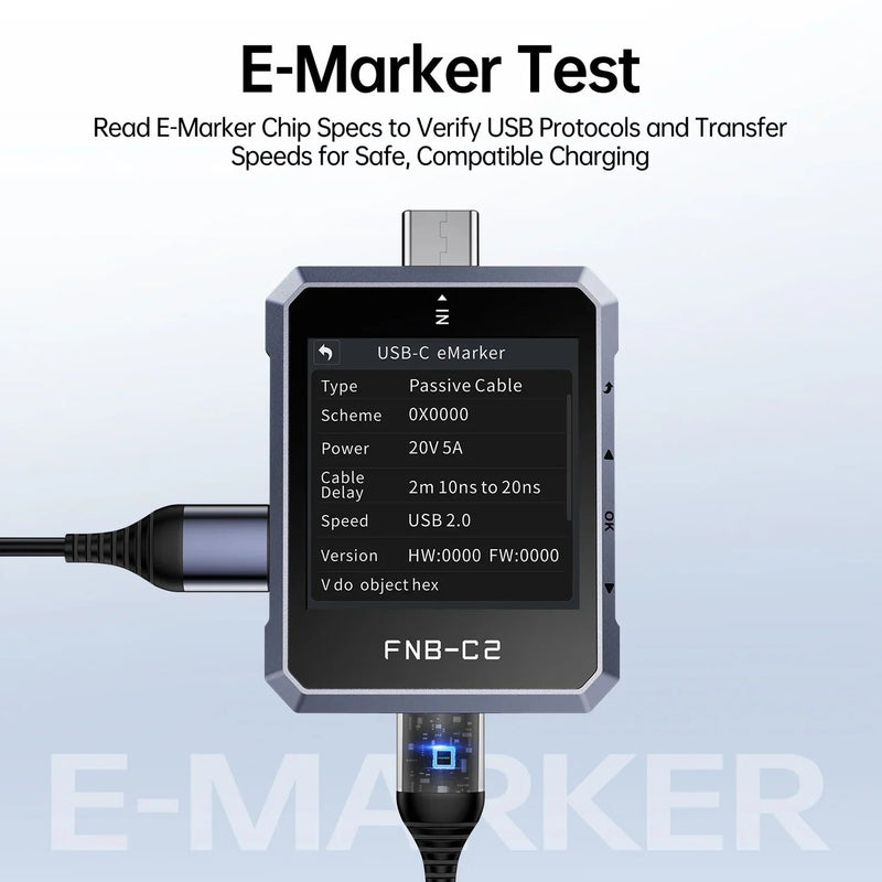 Load image into Gallery viewer, FNIRSI FNB-C2 USB Fast Charging Protocol Tester – (Image 11, ) – FNIRSI AMPANOVA
